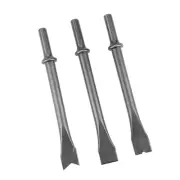 3pcs Hammer Chisel Set Extra Long Round Shank Pneumatic Hammer Bit Set CST