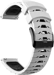 [ISOUDE] New 22mm Silicone Watchband Wrist Strap For Garmin Venu 2 Vivoactive 4 Forerunner 745 Smart Watch Band For Vivomove HR Bracelet