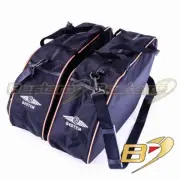 Harley Davidson Glide / Road King Hard Side Case Liner Liners Bags w. Red Piping