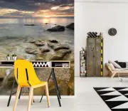 3D Sun Sea ZHUA498 Wallpaper Wall Murals Removable Self-adhesive Ann 24