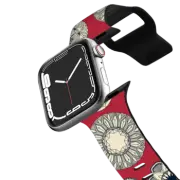 Apple Watch Series 1-3 (42mm) Impact Band mandala cirque spot red apple watch band