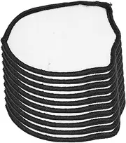 jojofuny 10pcs Iron Heat Transfer Patches for Hats and Clothing Durable Blank Embroidery Patches for DIY Crafts Creative Repair and Decoration Non Woven
