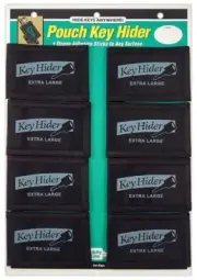 Lucky Line 91308 Extra Large Pouch Key Hider 8 Per Card