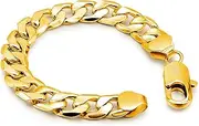 [Dankadi] Men Italy 925 Sterling Silver Bracelet 10MM-12MM Diamond Cut Cuban Link Chain 7 "7.5" 8 "8.5" 9 "9.5" 10" Fine Cuff Jewelry Gifts for Man Women