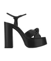 Saint Laurent Bianca Platform Sandals 40.5,40,41 black