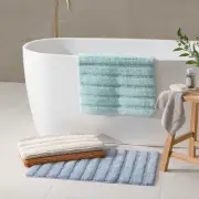 Micah Striped Bath Mat