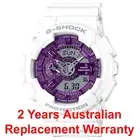 CASIO G-SHOCK GA-110WS-7A MEN WATCH WHITE WINTER SEASONAL COLLECTION 2Y WARRANTY