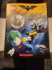 Chaos In Gotham City Lego Book With Minifigure