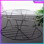 HOME KITCHEN COOKING STAINLESS STEEL ROUND STEAMER RACK POTS