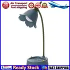 LF# LED Desk Lamp Stepless Dimming Flower Eye Protection Table Night Light (Pink
