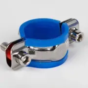 2 Pcs Office Chair Protector Fix Sinking Pipe Clamps Clip Bracket Stop