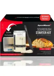Sourdough Starter Kit Kitchen Scale jar & more For Easy Sourdough Bread Baking!