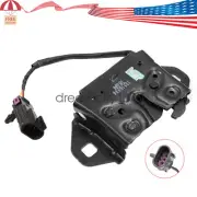 Bonnet Hood Lock Latch Catch Black Replacement For Cadillac CT6 2016 17-2019