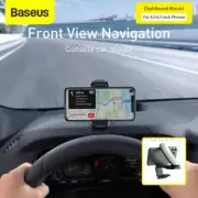 Baseus Navigation Car Phone Holder Dashboard 360° Clip Mount Stand Bracket GPS