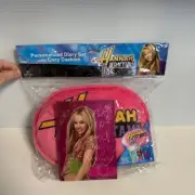 2008 NEW & Unopened in Original Package /Hannah Montana Diary Set Disney Pillow
