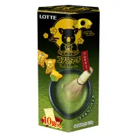 在飛比找momo購物網優惠-即期品【Lotte 樂天】樂天小熊餅家庭號-宇治抹茶風味17