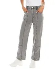 LE JEAN Sasha Grey Acid High-Rise Modern Straight Jean