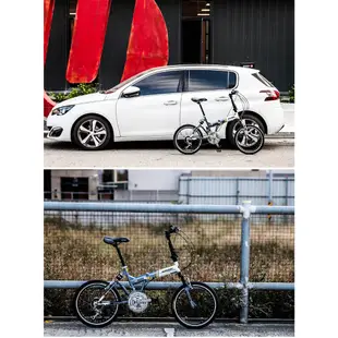 BIKEDNA G3 LITE 20吋24速前後避震款折疊自行車 融合登山車的輕越野OFROAD與折疊機動便利性全地型都