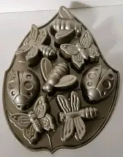 NEW Nordic Ware Backyard Bugs Cast Aluminum Bake Ware