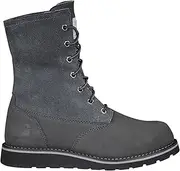 [CARHARTT] FW8089-W9.5M Waterproof Sherpa Lined Fold Down Winter Wedge Boot Dark Grey 9.5M