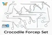 Kerrison Rongeur Punches & Nasal Cutting Forceps Set of 12 Pieces
