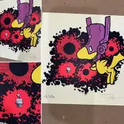 PEANUTS CHARLIE BROWN - GALACTUS LTD ED. #'D SOLD OUT PRINT (by: Raid71)