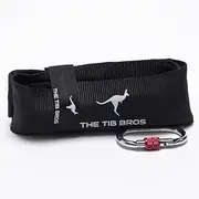 The Tib Bros- Premium Sled Strap for Backwards Sled Workouts- 8ft Long Belt for ATG Backwards Sled Dragging, Comfortable & Durable