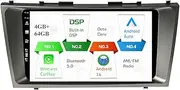 4G+64G Car Stereo for Toyota Camry 50 V40 Aurion Master 2006-2011 GPS Sat Nav Wireless Carplay Android Auto DSP BT5.0 Mirror Link Camera&Microphone