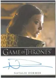 Natalie Dormer Autograph Game of Thrones The Tudors Rush Autograph