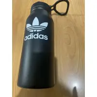 在飛比找蝦皮購物優惠-ADIDAS STEEL BOTTLE黑色水壺 三葉草 愛迪