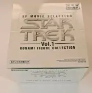 Star Trek Konami Figure Collection SF Movie Selection Vol.1 Set of 6 BNIB Japan