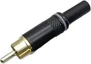 Speaker Cable Connectors,Speaker Connector Plug | Audio Connector Adapter, Male Plug for Speaker Wire, Audio/Video Receiver and Sound Systems