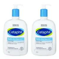 在飛比找PChome24h購物優惠-Cetaphil舒特膚 溫和清潔乳20oz【2入特惠】