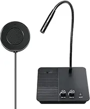 Window Speaker System,Microphone Intercom,Intercom System for Business,Window Intercom Speaker for Bank,Counter,Store,Restaurant