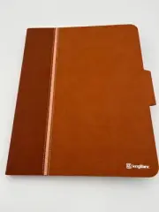 KingBlanc Folio Case for iPad Pro 6th 5th 4th 3rd 12.9 inch 2021/2020/2018 Brown