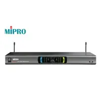 在飛比找PChome商店街優惠-MIPRO 嘉強 1U雙頻道UHF固定頻率自動選訊接收機 無