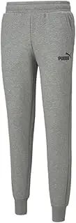 [PUMA] Mens Essential Logo Pants Casual Comfort Technology - Grey
