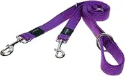 Rogz Classic Reflective Multi Dog Lead Purple Extra Large