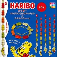 在飛比找蝦皮購物優惠-全新 小熊軟糖造型吊飾 扭蛋 6入 吊飾 Haribo 哈瑞