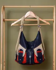 Marisol Convertible Bag - Navy