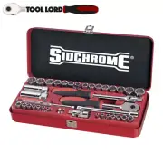 Sidchrome 38 Piece 1/4" & 3/8” Combo Drive Metric AF Socket Set SCMT19105