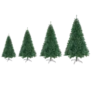 7Ft,6Ft,5Ft,4Ft Artificial Christmas Tree PVC Material Christmas Decorations