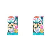 2x Melissa & Doug Created by Me! Butterfly Magnets Kids/Childrens Play Toy 4y+