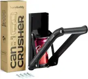Can Crusher for Recycling - 12 Oz. and 16 Oz. Can Crusher Wall Mounted for Alumi