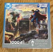 (NEW) DC Justice League Superman Thomas Kinkade - 1000 Pc Jigsaw Puzzle *SEALED*