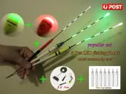 5 Commonly LED Night Fishing Floats Warehou Bream Mackerel Yellow Tail Garfishes