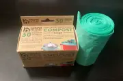 Natural Home 3 Gallon Compost Bin Bags.