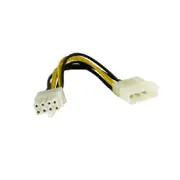 [AT-MOLEX-TO-EPS] Molex Cable 20cm 4 Pin to 8 Pin ATX EPS 12V Motherboard Power Supply