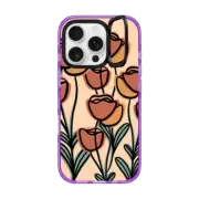 iPhone 16 Pro Impact Ring Stand Case MagSafe Compatible A Flower For You by aLILscribble