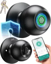 Smart Keyless Entry Door Lock, Fingerprint Door Lock with App Control, Smart ...